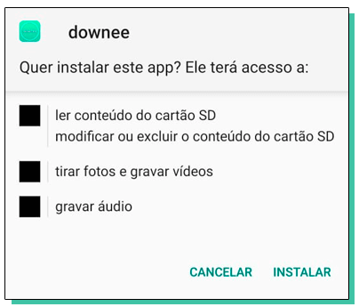 passo 3 instalar app downee e1583435810760 - App Downee: Como Baixar e Instalar o Aplicativo para Câmeras Espiãs
